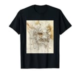 Dragon Leonardo da Vinci Classic Art Vintage Retro Style T-Shirt