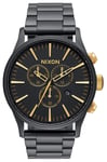 Nixon A3861041-00 The Sentry Musta/Teräs Ø42 mm