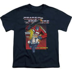 Youth Autobot Optimus Prime Transformers Shirt L