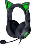 Kraken Kitty V2 - Casque Filaire Rgb Avec Oreilles De Chat (Eclairage Réactif Stream, Micro Cardioïde Hyperclear, Transducteurs Triforce 40Mm, Son Surround 7.1) Noir