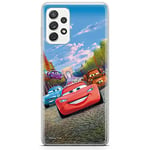 ERT GROUP Coque de téléphone Portable pour Samsung A33 5G Original et sous Licence Officielle Disney Motif Cars 001 Parfaitement adapté à la Forme du téléphone Portable, Coque en TPU