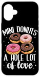 Coque pour iPhone 16 Plus Mini donuts A Hole Lot of Love Mini Donuts