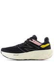 New Balance Women's Running Fresh Foam X 1080 V13 - Black/Pink, Black, Size 3, Women