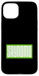 Coque pour iPhone 15 Plus Vert SAYNOMO (Say No More) Green Graphic