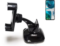 Car holder windshield dashboard for Motorola Moto G52 Smartphone mount bracket