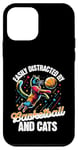 iPhone 12 mini Love Cats and Basketball - Easily Distracted Case