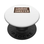 Panneau en bois Gimme Shelter PopSockets PopGrip Adhésif