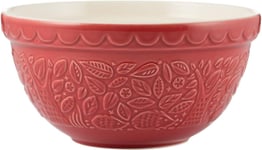 Mason Cash in The Forest S30 Red Mixing Bowl 2002.151