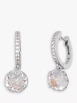 kate spade new york That Sparkle Pave Hoop Earrings