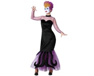 Atosa evil costume purple dress woman adult m