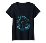 Womens Rogue Trooper Skull Smoke V-Neck T-Shirt