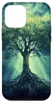 iPhone 12 mini Fantasy Yggdrasil Tree Life Nature Spirituality Case