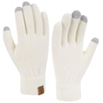 Bequemer Laden Femmes Hiver Chaud Tricot Gants Tactiles de Travail pour SMS Running Gant Thermique Anti Froid Cadeau Femme