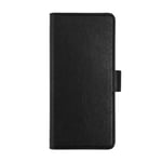 Essentials Motorola Edge 30 Neo PU wallet  3 cards  Black