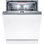 Bosch SMV6ZCX10G Built In Dishwasher - Stainless Steel - 14 Place Settings