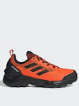 adidas Terrex Mens Eastrail 2 Rain Ready Waterproof Hiking Shoes - Orange, Orange, Size 8.5, Men