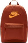 Nike MISC Sac à dos unisexe Heritage Orange Rugged Orange/Sundial DC4244-832, Orange rugged/orange rugged/Sundial, 25 l, Sport