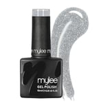 Mylee Reflective Gel Nail Polish 10ml [Gatsby] UV/LED Soak-Off Nail Art Manicure Pedicure for Professional, Salon & Home Use [Spotlight Range] - Long Lasting & Easy to Apply