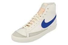 NIKE Homme Blazer Mid '77 VNTG Sneaker, White/Game Royal-Pure Platinum, 47.5 EU