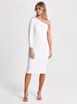 Helen McAlinden Harlow One Shoulder Dress, White