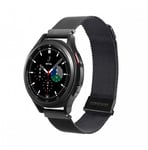 Dux Ducis Magnetic Armband Armband för Samsung Galaxy Watch / Huawei Watch / Honor Watch (20 mm band) Magnetisk Armband Svart