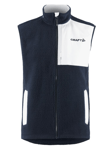 Craft NOR ADV Explore Pile Fleece Vest fleecevest herre Blaze-White 1915001-396900 XL 2024