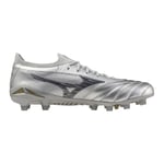 Mizuno Morelia Neo IV Beta Made in Japan FG/AG Platinum Silver - Sølv/Cool Gray, størrelse 44½