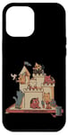 Coque pour iPhone 12 Pro Max Cats In A Sandbox Summer Bac à litière pour chat Château de sable