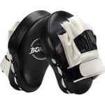 Boxning Curved Focus Punching Mitts- Läderträningshandkuddar, idealisk för Karate, Muay Thai Kick, Sparring, Dojo, Kampsport