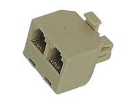 Adaptateur RJ11 mâle vers 2x femelle