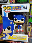 EN STOCK - Sonic The Hedgehog POP! figurine Sonic (Emerald)