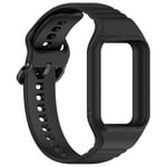 Silikon integrert klokkerem for Xiaomi Mi Band 8 Pro Sort