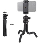 Trépieds extensibles en métal avec support de téléphone,3 Sections,15.5-30CM,pour appareils photo Gopro Xiaomi Iphone Samsung Huawei - Type octopus tripod #B