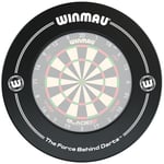 WINMAU Black Printed Dartboard Surround