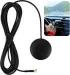 Antenne Dab Pour Voiture Avec Connecteur Smb, Compatible Avec Alpine, Pioneer, Jvc, Kenwood, Pure ¿ Antenne Radio Numérique De 3 Mètres, Extension Pour Véhicules, Réception Haute Q[Sma074493]