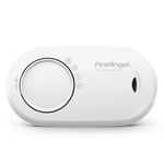 FireAngel Carbon Monoxide Detector 10-Year Life Sealed Battery - FA3820 Carbon Monoxide Alarm for Home and Holiday - Portable CO Alarm - Travel Carbon Monoxide Detector and Monitor - White