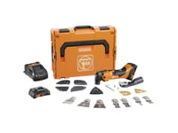 Fein Amm 500 Plus Ce-Set 71293868000 Batteridrevet Multifunktionsværktøj Inkl. Ekstra Batteri, Inkl. Oplader, Inkl. Tilbehør, Kuffert 18 V 2 Ah Antal