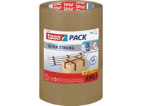 Tesa Ultra Strong 51124-08-01 Pakkebånd Tesapack® Ultra Strong Brun (L X B) 66 M X 50 Mm 3 Stk