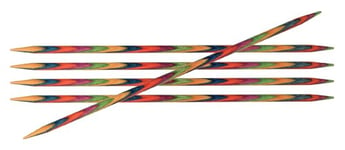 KnitPro KP20133 Symphonie Aiguille Double Pointe Bois Multicolore 17,2 x 3,2 x 6,2 cm