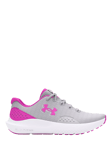 Under Armour Charged Training Shoes, Gray/Magenta