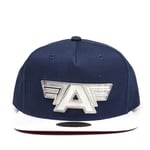 Difuzed Captain America Civil War - Metal Plate Logo Snapback