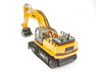 Huina 1/16 Scale Rc Excavator 2.4G 11Ch W/Die Cast Bucket