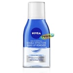Nivea Daily Essentials Double Effect Eye Make Up Remover 125ml