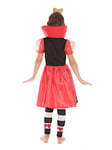 Bristol Novelty Children's Queen of Hearts Costume, Age 6 - 8 years old