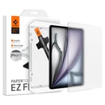 Spigen PaperTouch EZ Fit Verre Trempé Compatible avec iPad Air 13 Pouces M2 (2024), 1 Pièce, Kit d'installation Inclus, Effet Papier, Mat, 9H Protection, Compatible avec Apple Pencil