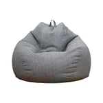 Inomhus Utomhus Vuxen Sittpuff Spelstol Extra Stor Sittpuff Överdrag Grå 350g Gray 350g