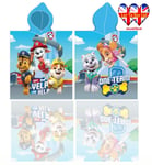 Children's,Kids Paw Patrol Poncho Towel,Bath Hooded Towel,Beach,Swimming Pool