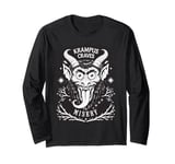 Krampus Craves Misery Christmas Long Sleeve T-Shirt