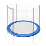 Trampoline rond Ø 180cm bleu avec son filet de protection - Cassiopée -  Trampoline de jardin 2m, Qualité PRO., Normes