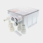 Rule Duschläns båt Shower Drain Box (800B + 40A), 24 V, 50.4 l/min, 3/4" (19 mm) / 1" (25 1 1/8" (28 1/2" (38 slang